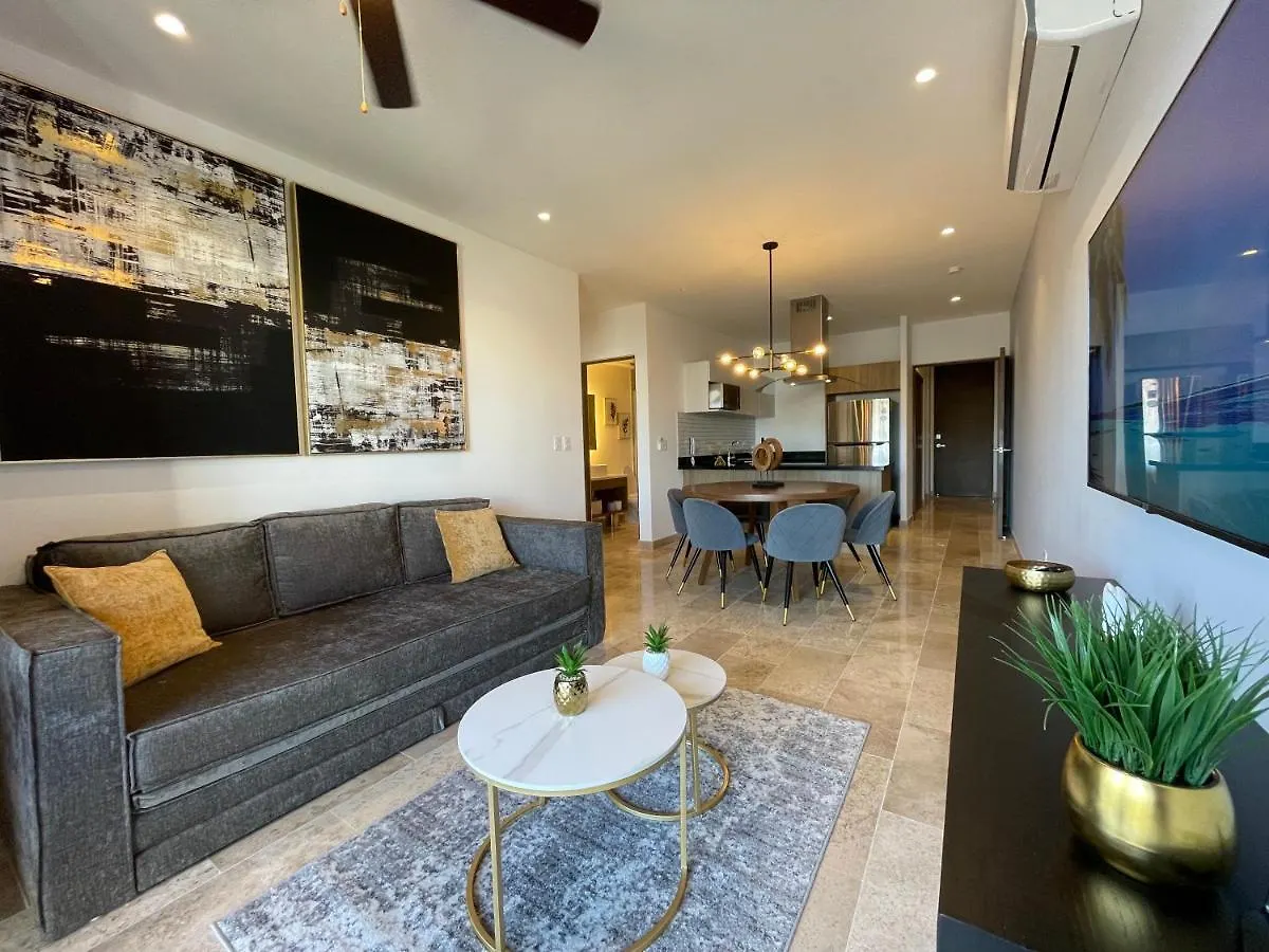 New & Equipped Apartment Steps From The Beach With Pool Jacuzzi By Yeah Playa del Carmen