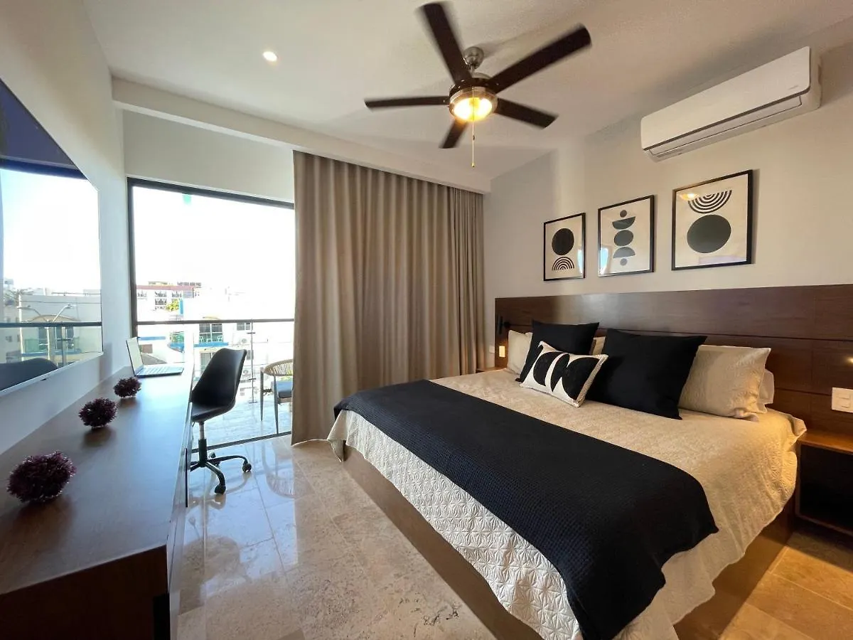 New & Equipped Apartment Steps From The Beach With Pool Jacuzzi By Yeah Playa del Carmen