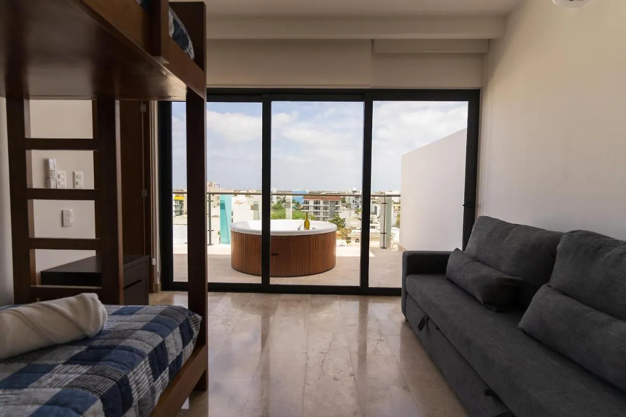New & Equipped Apartment Steps From The Beach With Pool Jacuzzi By Yeah Playa del Carmen 0*,  Mexico