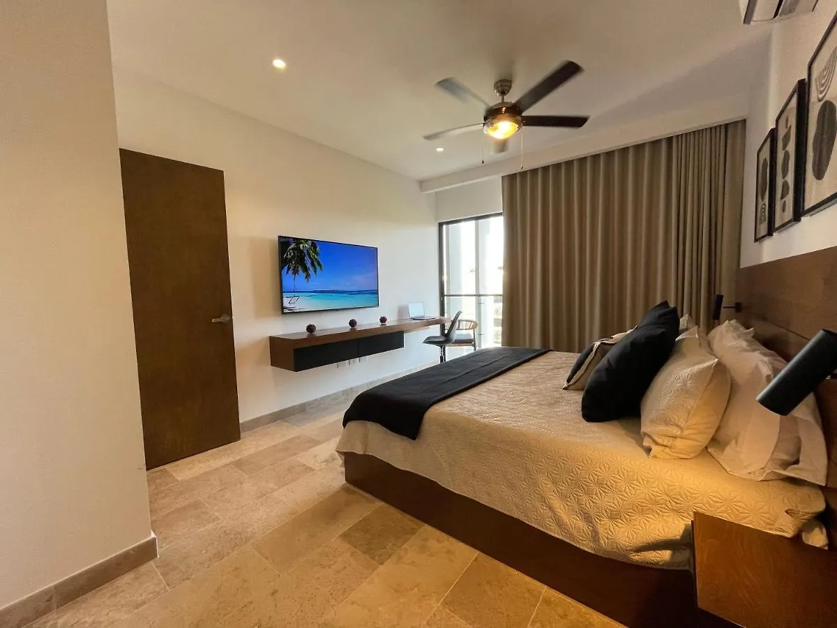 New & Equipped Apartment Steps From The Beach With Pool Jacuzzi By Yeah 신데 델 카르멘 멕시코