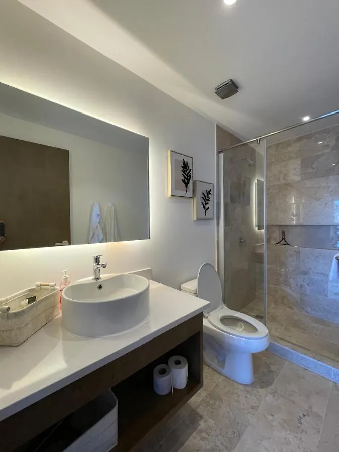 New & Equipped Apartment Steps From The Beach With Pool Jacuzzi By Yeah 신데 델 카르멘 멕시코