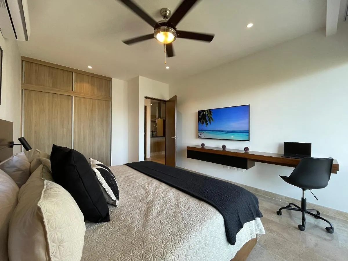 New & Equipped Apartment Steps From The Beach With Pool Jacuzzi By Yeah 신데 델 카르멘 0*,