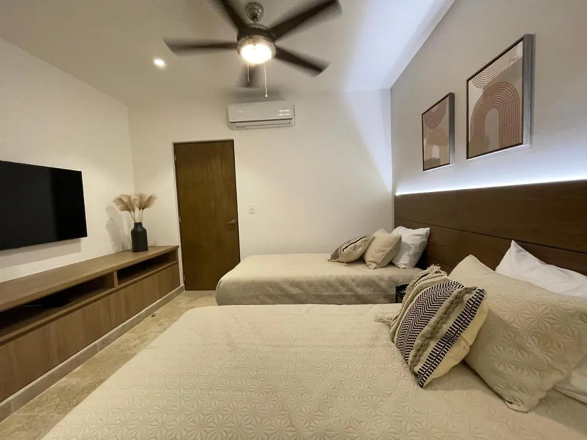 New & Equipped Apartment Steps From The Beach With Pool Jacuzzi By Yeah 신데 델 카르멘