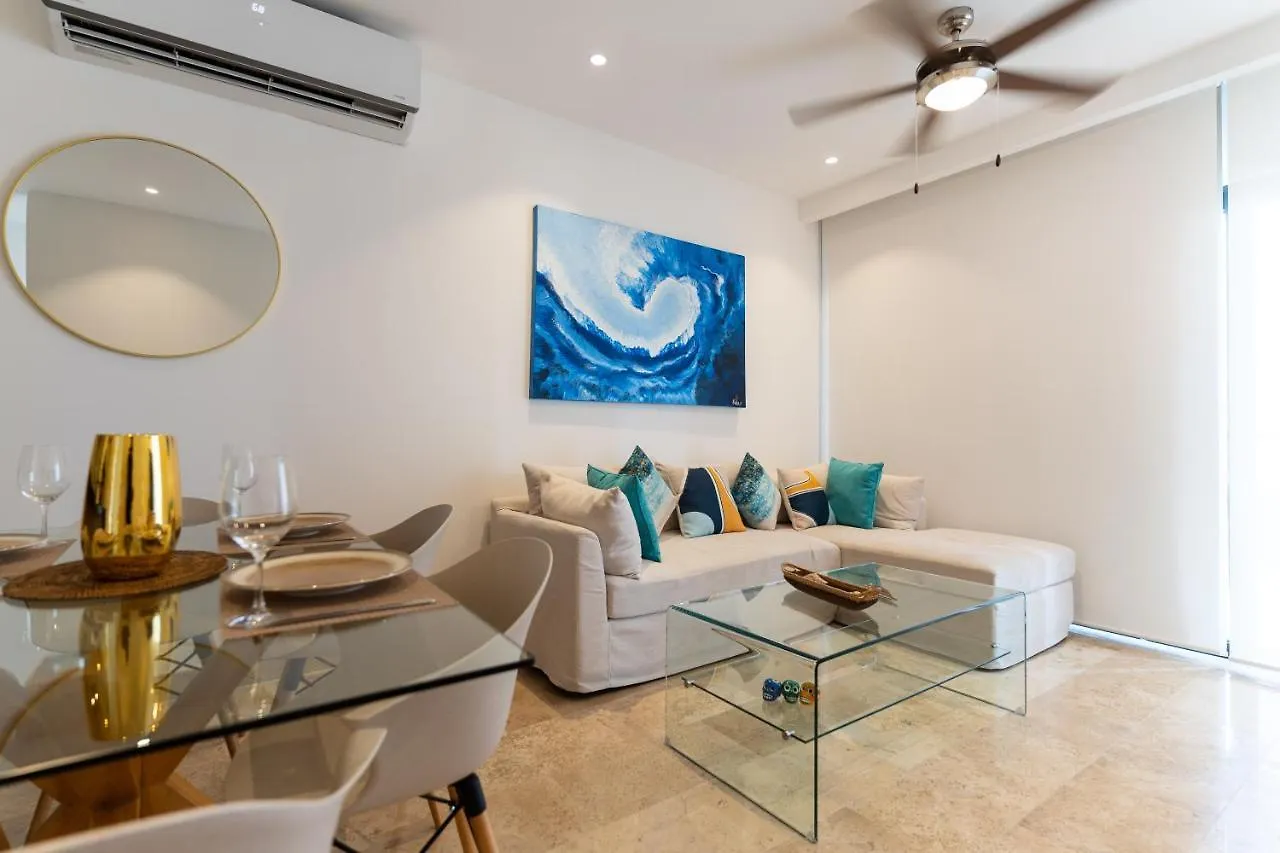 New & Equipped Apartment Steps From The Beach With Pool Jacuzzi By Yeah 신데 델 카르멘